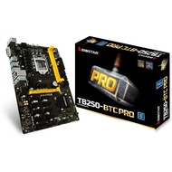 BIOSTAR TB250-BTC PRO Core i7 / i5 / i3 LGA 1151 Intel B250 DDR4 Motherboard