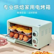 烤箱小貝豬電烤箱家用小型迷你全自動12L升烤箱披薩面包電烤爐多功能