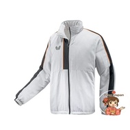 Butterfly Unisex Bright Warm Jacket for Table Tennis and Training 46160 271 Light Gray Size O  Direc