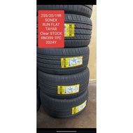 新 New Tayar 255/35R19 Sonix Run Flat TIRE 255/35/19 2024Y BMW Mercedes Benz Audi Civic K3