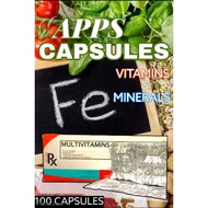 Multivitamins + Buclizine Capsule - APPS 100's - For Appetite ( Pampagana Kumain )