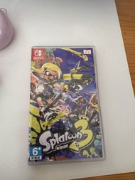 Nintendo Switch Splatoon 3 斯普拉遁 3 中文版遊戲卡