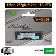 G0! V-GEN SSD 256 GB / 512 GB M.2 NVMe HYPER VGEN SSD 256/512GB M2 NVME