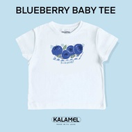Kalamel เสื้อยืด baby tee ลาย blueberry