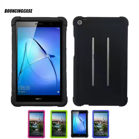 Cover For Huawei MediaPad T3 8 Tablet Bumper Kids Friendly Tablet Cover With Handstrap KOB-L09 W09 S