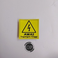Beware of High Voltage Stickers - Beware of High Voltage Electricity