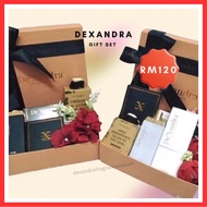 Anniversary Gift Set Hantaran Dexandra Perfume Lelaki Perempuan Hari Lahir Birthday