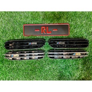 BMW E39 E46 E60 E61 1991 - 2010 3 5 series M3 M5 front side fender cover grill grille lip fin air ve