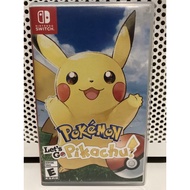 แผ่นเกม Nintendo Switch : Pokémon Let’s Go Pikachu