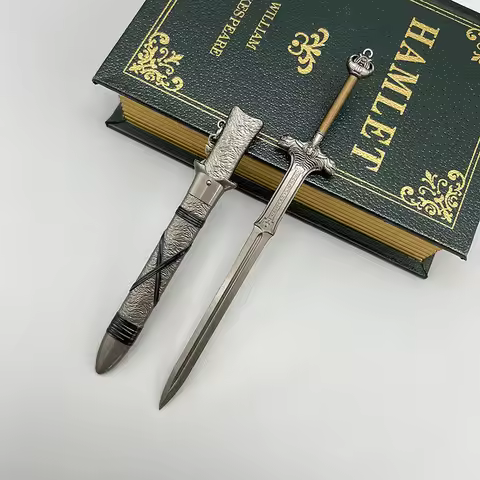 Arnold Schwarzenegger's Atlantean Sword Letter Opener, Conan the Barbarian Metal Replica 22cm, Movie