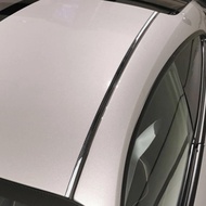 Carbon Fiber Roof Outer Decorative Strips Interior Cover Trim Modified Sticker Car Accessories For P