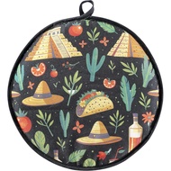 12 Inch Tortilla Warmer, Microwave Safe Tortilla Warmer Pouch, Thick Insulated Fabric and Lightweigh