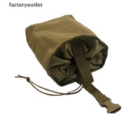 new 【factoryoutlet】 Folding Magazine Dump Drop Pouch Hunting Airsoft EDC Bag Hot