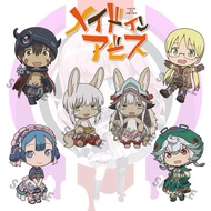 GANTUNGAN Made in Abyss Keychain Anime Keychain Made in Abyss Nanachi Keychain/
