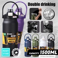 𝑲𝑲 New Tumbler sus304 Stainless Steel Thermos Cup Mug Bottle 2 Way Vacuum Flask Botol Air Tahan Seju
