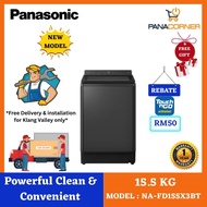 (FREE SHIPPING & INSTALL KL SEL) Panasonic 15.5kg Powerful Clean & Convenient Top Load Washing Machi