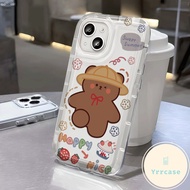 Brown Bear Phone Case Huawei Nova 3i Nova Y70 P40 Lite Nova 11 Pro Honor X9