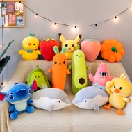 Cartoon Cartoon 10 Yuan Ground Push Plush Toy 33cm Wedding Company Doll Stall Grab Machine Doll Even