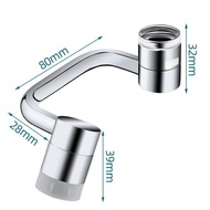 [Barang Spot] ⭐          Jualan hangat. ⭐         1080 °         Faucet Extender Bahan Tembaga Mesin