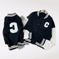 [ 100% REAL PHOTO ] Women's BomberJacket Crochet Form C-shaped Buttons 2 Thick and Smooth Layers Sup