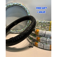 ESR TAYAR 60/80-17 TUBELESS FREE VALVE FREE SHIPPING