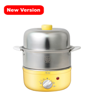 Egg Steamer Multifunction Food Steamer 2 Tier Stainless Steel