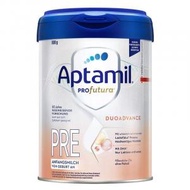 Aptamil - 愛他美（Aptamil）德國白金版HMO 嬰兒配方奶粉pre段 (0-6個月) 800g