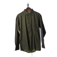Kemeja Pria/ Buon Giorno/bekas/ Hijau/ XL/90%