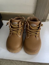 Timberland風格 兒童靴 啡色 幼兒鞋 13cm