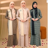 HAURABELLE AYSHA KURUNG PRINTED IRONLESS