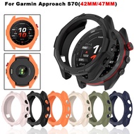 PC Case For Garmin Approach S70 42mm 47mm Soft Silicone Case Cover For Garmin Approach S70 Protectiv