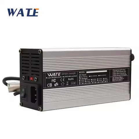 72V 87.6V 4A LiFePO4 Charger Ouput 87.6V 4A charger with fan 87.6V LiFePO4 Charger Used for 72V 24S 