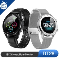 【Finxus】DT28 ECG Smart Watch IP68 Waterproof Detection Blood Pressure Heart Rate Monitor Activity Fitness Tracker