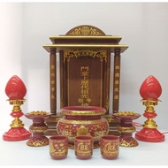 雕刻 木质 神祖牌 祖先牌 配套 拜祖先 现货 Wooden engrave ancestor tablet ready stocks