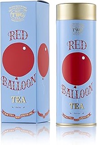 TWG Tea Red Balloon Tea, Loose Leaf Rooibos Tea Blend In Haute Couture Gift Tea Tin, 100 G