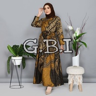 GAMIS WANITA MUSLIMAH - GAMIS BATIK WANITA JUMBO BUSUI CANTIK M L XL XXL XXXL 4L 5L
