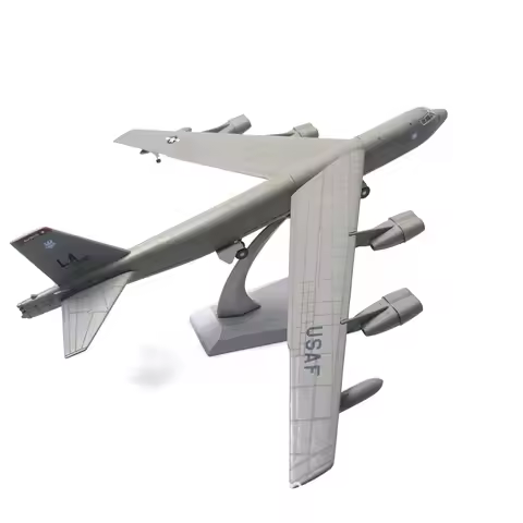 1:200 Scale U.S. B-52 Bomber Model and Display Stand Collectible Gifts B52 Alloy Airplane Model Mini