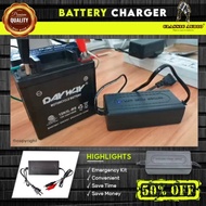 cod ✅CA【Fast delivery】Motorcycle/Car/Automobiles 12V Sealed Lead Battery Charger 12 Volts Battery Charger Very Convinient (Battery Not Included)⭐⭐⭐⭐⭐