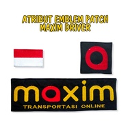 Emblem Bordir Maxim Driver