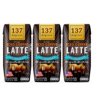 137 degrees Coffee Latte with Almond Milk (3 x 180ml)
