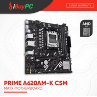 ASUS Prime A620AM-K CSM mATX Motherboard | AMD AM5