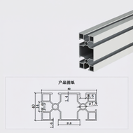 LUHU ALUMINIUM PROFILE | โปรไฟล์อลูมิเนียมอุตสาหกรรมความแข็งแรงสูง 40x80 มม