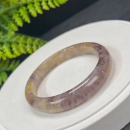 精品 羽毛極光23水晶手鐲 57+MM 冰透閃片星光 連接靈性 能量凈化
