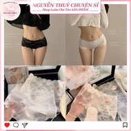 Combo of 10 Women's Underwear High Quality Soft Silk Lace Wavy Stamp 7A Sexy - Super Hot Stealth Sex