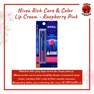 Nivea Rich Care & Color Lip Cream - Nivea Original Japan