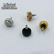 LAZ  Miuksi watch crown stainless steel crown fit Miuksi 40mm case NH35 NH36 ETA 2836 Miyota 8205 82