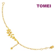 TOMEI Symphony Of Leaves Bracelet, Yellow Gold 916