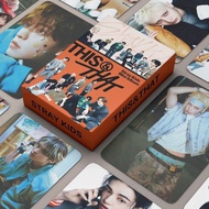 55 StrayKids self-printed LOMO cards featuring Lee Felix, Hwang Hyunjin, and Bang Chan