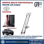 Toyota Hilux Vigo Kun25 2005 Rear Trunk Lid Cable 355MM / PC