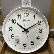[TimeYourTime] Seiko Clock QXA700W White Face Analog Quiet Sweep Quartz Wall Clock QXA700